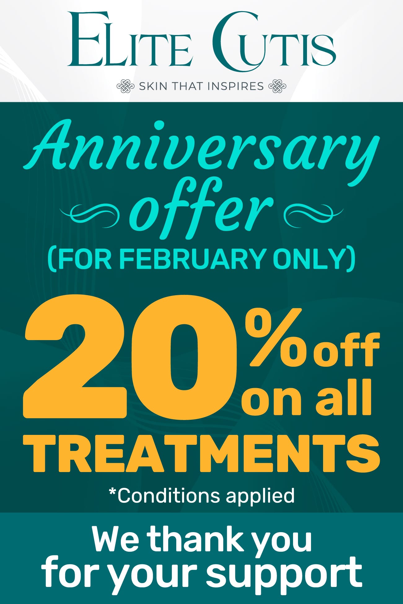 Anniversary Offer